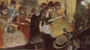 Edgar Degas Opera performance in the restaurant oil painting reproduction